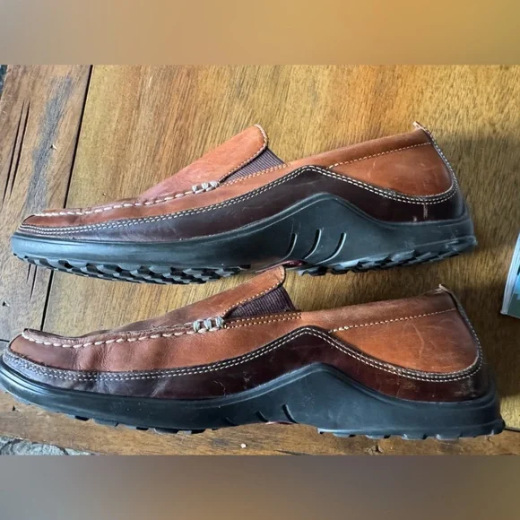 Cole Haan Tucker Venetian C03559 Brown Leather Loafers Men’s 10.5 - Picture 7 of 9